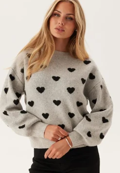 VERO MODA Awheart Ls O-neck Knit