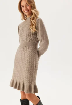 VERO MODA Awvera LS Short Knit Dress