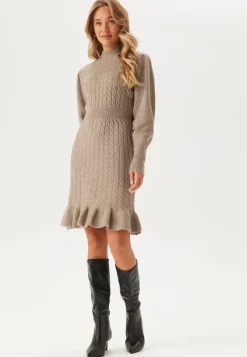 VERO MODA Awvera LS Short Knit Dress
