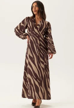 BUBBLEROOM Balloon Sleeve Maxi Dress