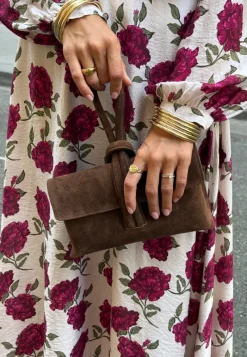 Latalia Barletta Small Suede Bag