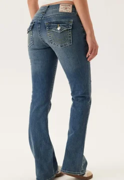 True Religion Becca Mid Rise Boot Cut Flap