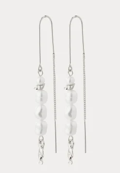 Pilgrim Berthe Pearl Chain Earrings Si