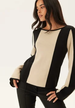 BUBBLEROOM Block Knitted Sweater