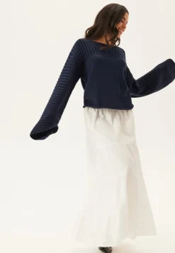 BUBBLEROOM Boatneck Knitted Sweater
