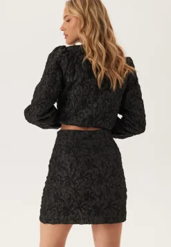 BUBBLEROOM Brocade A-line Skirt