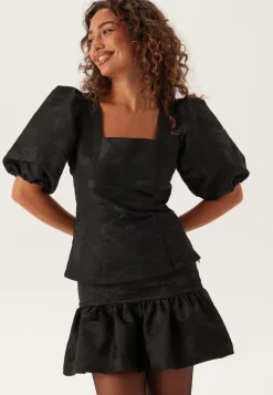 BUBBLEROOM Brocade Blouse