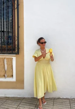 BUBBLEROOM Broderie Anglaise Dress