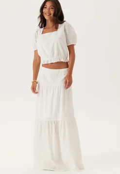 BUBBLEROOM Broderie Anglaise Maxi Skirt