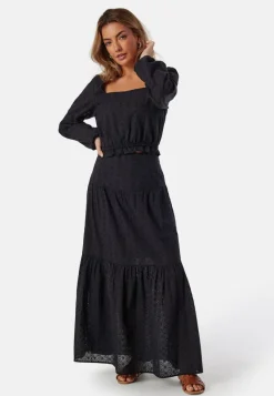 BUBBLEROOM Broderie Anglaise Maxi Skirt