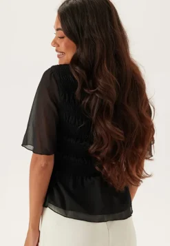 BUBBLEROOM Butterfly Sleeve Blouse