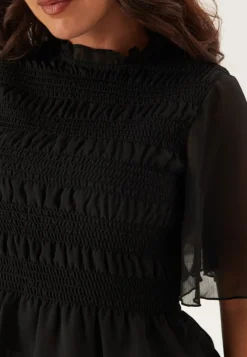 BUBBLEROOM Butterfly Sleeve Blouse