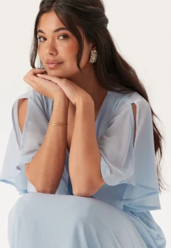 Bubbleroom Occasion Butterfly Sleeve Midi Dress