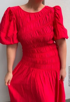 Bubbleroom Occasion CC Puff Sleeve Smock Dress