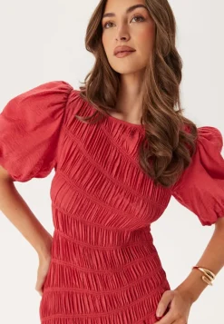 Bubbleroom Occasion CC Puff Sleeve Smock Dress