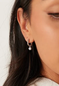 BY JOLIMA Como Hoop Earring Crystal