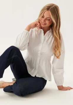 BUBBLEROOM Cotton Smock Shirt