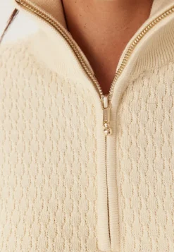 GANT Cotton Textured Half-zip