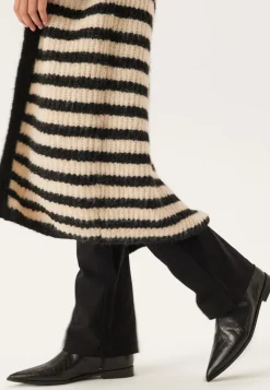 MAKE WAY Croco Leather Ankle Boot