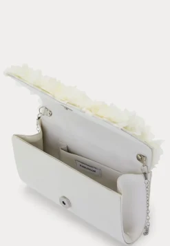 BUBBLEROOM 3D Floral Clutch