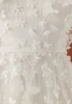 Bubbleroom Occasion 3D Floral V-neck Dress