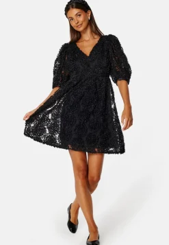 Bubbleroom Occasion 3D Puff Sleeve Dress