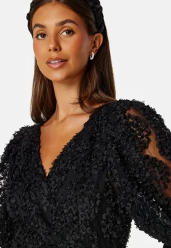 Bubbleroom Occasion 3D Puff Sleeve Dress