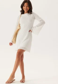 BUBBLEROOM Deep Back Short Structured Dress