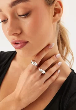 Pilgrim Dune Rings, 2-in-1 Set,