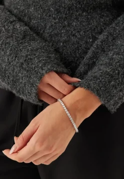 BY JOLIMA Elastic Tennis Bracelet Crystal