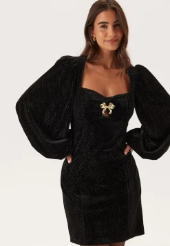 Bubbleroom Occasion Embellished Bow Dress