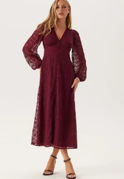 Bubbleroom Occasion Embroidered Midi Dress