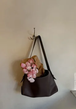 BUBBLEROOM Faux Leather Tote Bag