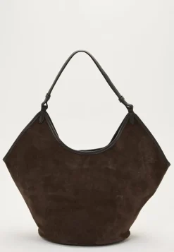 Latalia Ferrara Suede Shopping Bag