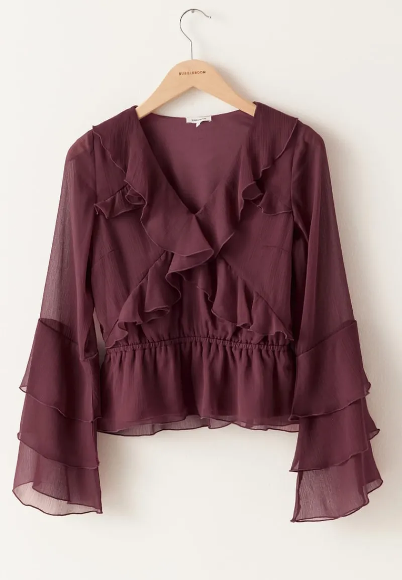 BUBBLEROOM Flounce Blouse