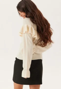 Happy Holly Flounce Sweater