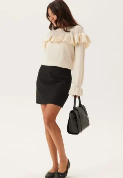 Happy Holly Flounce Sweater