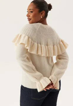 Happy Holly Flounce Sweater