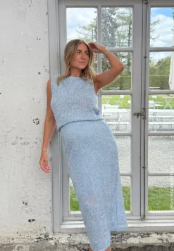 BUBBLEROOM Flower Mesh Skirt