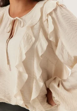 Happy Holly Frill Blouse