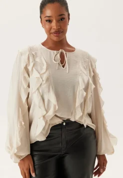 Happy Holly Frill Blouse