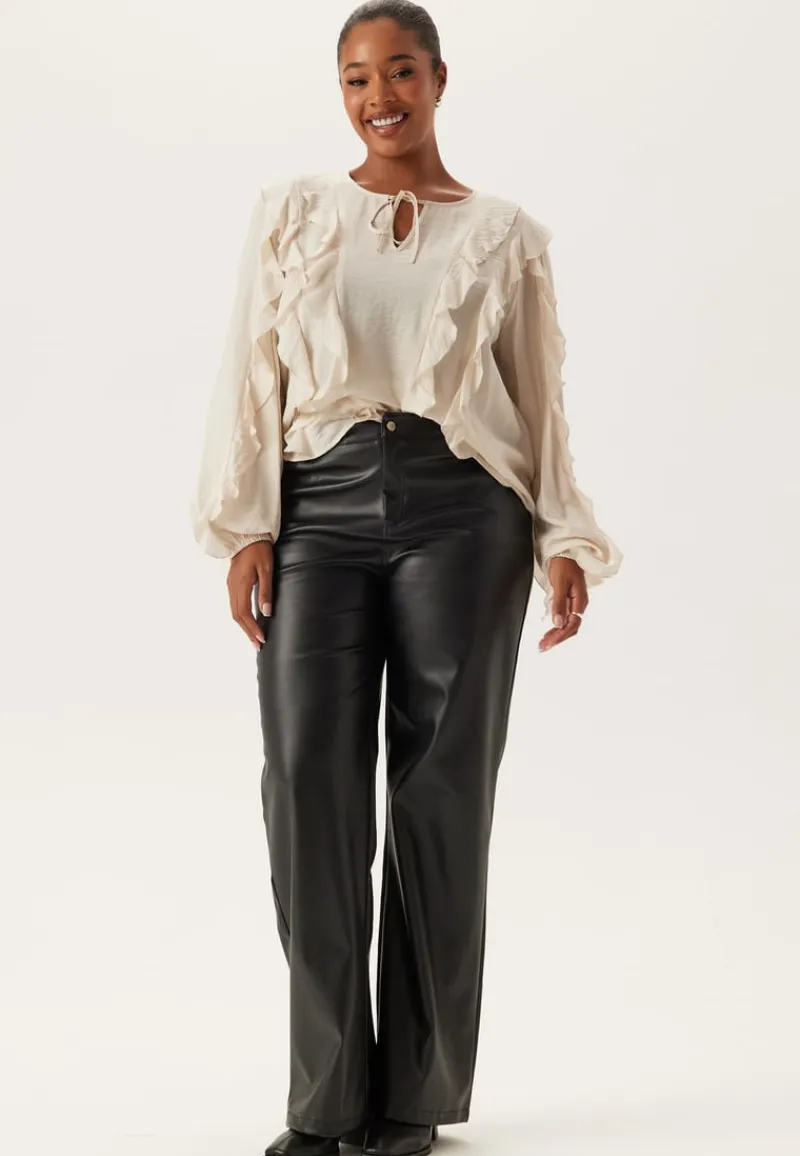 Happy Holly Frill Blouse