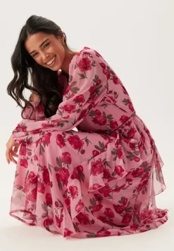 Happy Holly Frill Dress