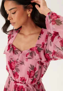 Happy Holly Frill Dress