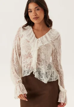 BUBBLEROOM Frill Lace Blouse