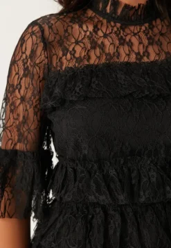 BUBBLEROOM Frill Lace Blouse