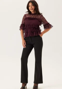 BUBBLEROOM Frill Lace Blouse