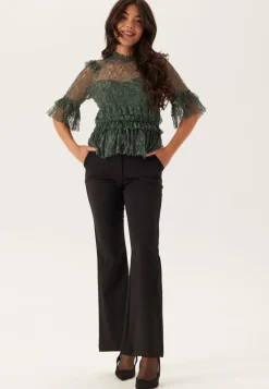 BUBBLEROOM Frill Lace Blouse