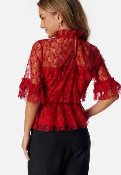 BUBBLEROOM Frill Lace Blouse