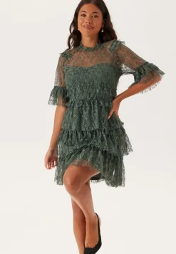 BUBBLEROOM Frill Lace Dress